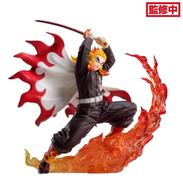 Figurine De Rengoku (Akaza Vs Rengoku) - Demon Slayer